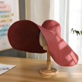 thumbnail image 1 of CoCopeaunt Korean Version Of The Hat Women Casual Big-Brimmed Sun Visor Hat Fashion With A Round-Top Holiday Beach Cap Foldable Straw Hat, 1 of 6