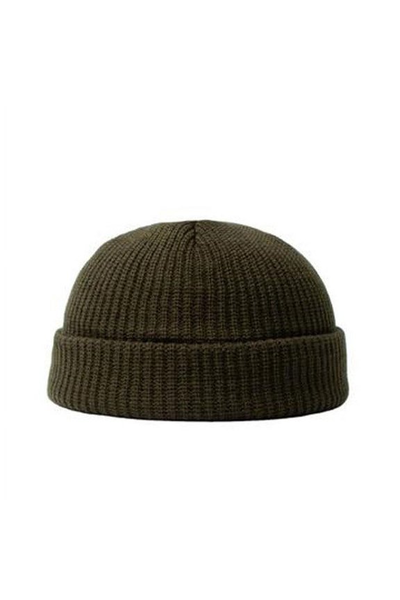 Men's Winter Balaclavas Korean Edition Street-Style Knit Knit Knit Caps Melon-Skin Caps Outdoor Hat