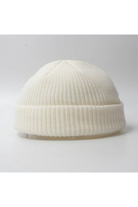 Men's Winter Balaclavas Korean Edition Street-Style Knit Knit Knit Caps Melon-Skin Caps Outdoor Hat