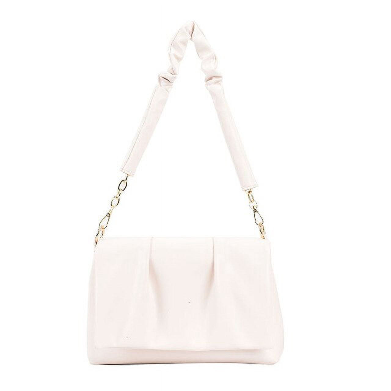 Pleated Solid Color Bags Handbags