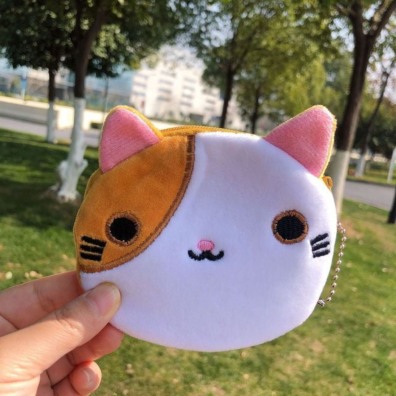 Angry Cat Face Zip Up Coin Purse – PinkUnicornStore