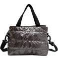 thumbnail image 1 of CoCopeaunt Puffer Tote Bag for Women Quilted Puffy Handbag Lightweight Winter Down Cotton Padded Shoulder Bag Down Padding, 1 of 6