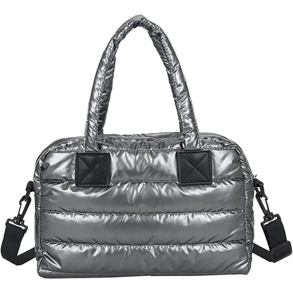 CoCopeaunt Puffy Crossbody Bag Quilted Crossbody Handbags for Women Lightweight Puffer Shoulder Bag Down Cotton Padded Hobo Bag