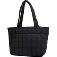 thumbnail image 1 of CoCopeaunt Quilted Tote Bags for Women Lightweight Puffer Padding Shoulder Bag Large Nylon Tote Handbag Zipper Closure, 1 of 6