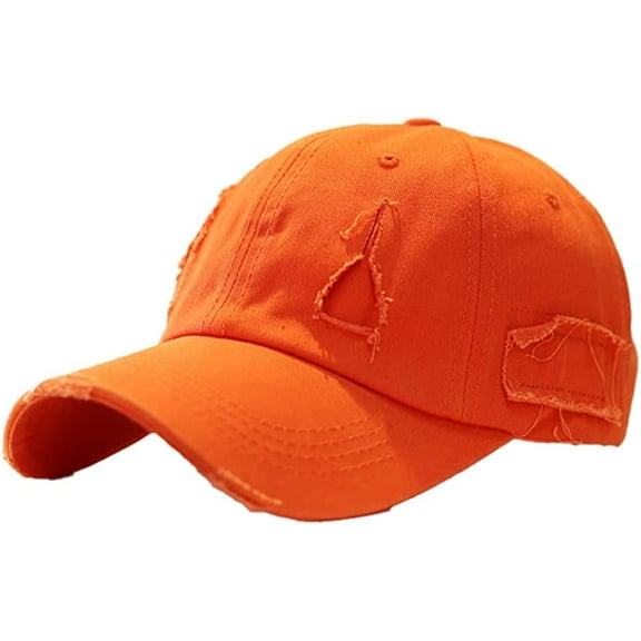 CoCopeaunt Retro Baseball Cap for Women Men Fashion Cuff Solid Soft Adjustable Hip-pop Hat for Ourdoor Travel Dance