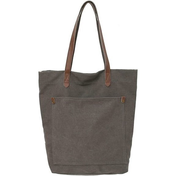 CoCopeaunt Retro Canvas Hobo Handbag for Women Men Chic Large Shoulder Bag Purse