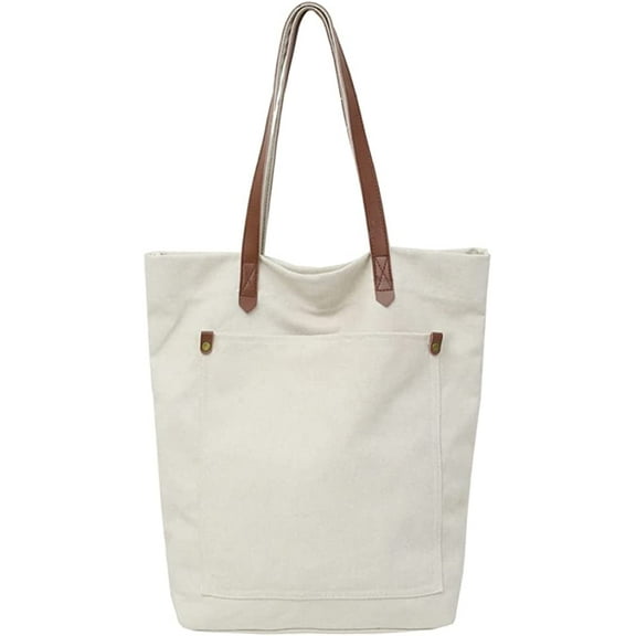 CoCopeaunt Retro Canvas Hobo Handbag for Women Men Chic Large Shoulder Bag Purse