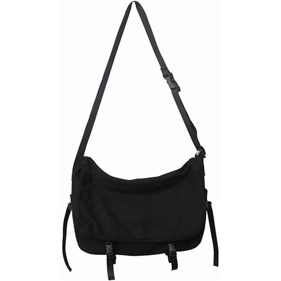CoCopeaunt Retro Canvas Hobo Shoulder Bag for Men Women Teen Fashion Crossbody Bag Satchel