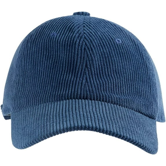 CoCopeaunt Retro Corduroy Baseball Cap for Women Men Solid Soft Adjustable Hat for Ourdoor Travel Spring Winter