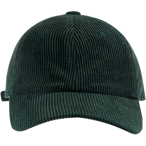 CoCopeaunt Retro Corduroy Baseball Cap for Women Men Solid Soft Adjustable Hat for Ourdoor Travel Spring Winter