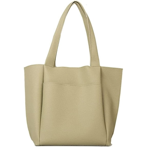 CoCopeaunt Retro PU Leather Hobo Tote Bag for Women Chic Shoulder Bag Purse Large Capacity