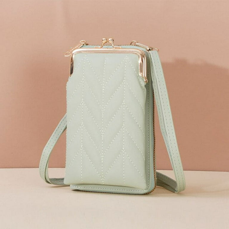 CoCopeaunt Simple Fashion Shoulder Bags For Women Solid Color Pu Leather Crossbody Phone Purse Lady Girls Small Messenger Handbag Clutch Walmart