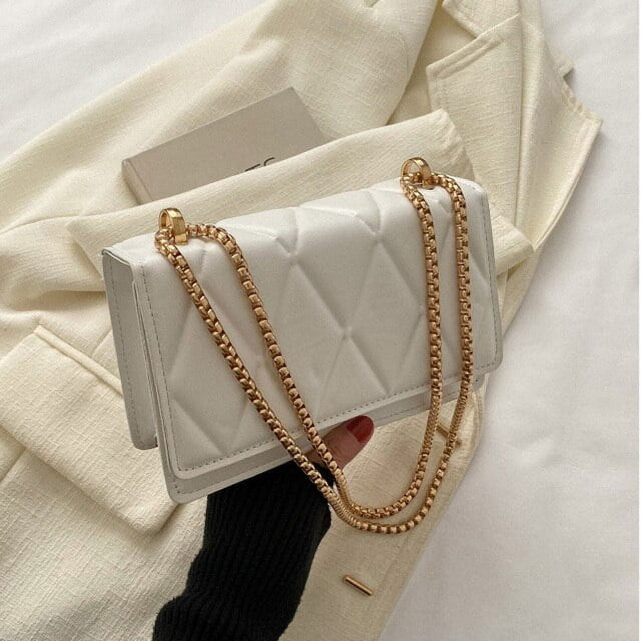 CoCopeaunt Chain Shoulder Bag Small Crossbody Bags for Women Envelope  Luxury Designer Handbag Purse Womens Tote Female Trend