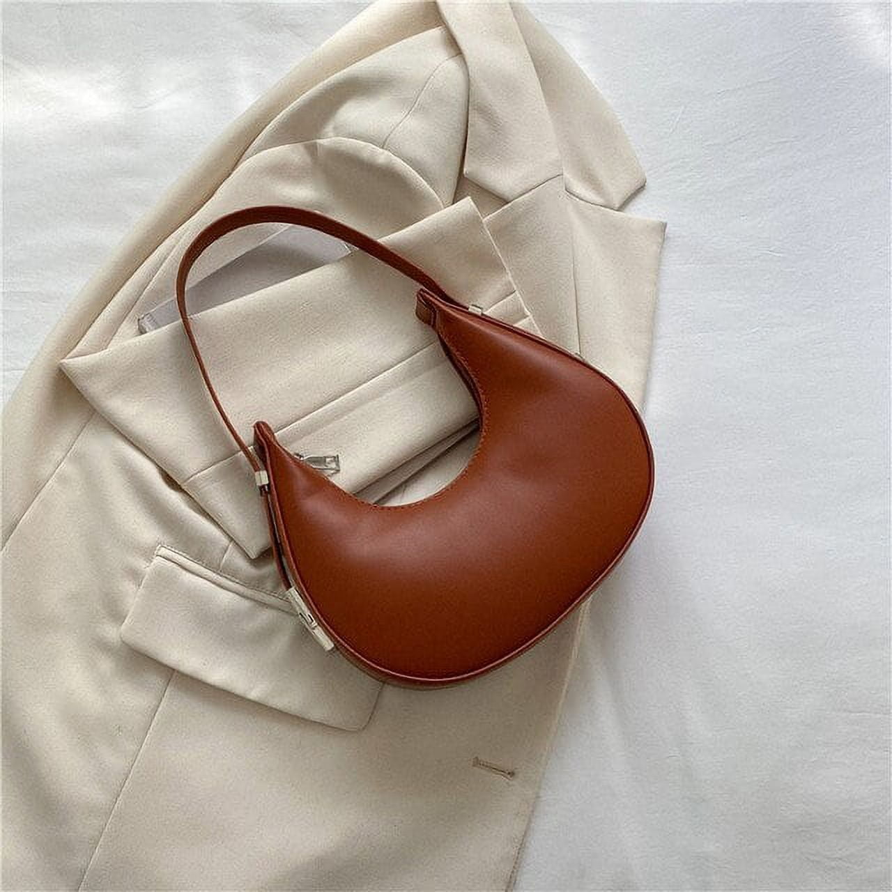 Half Moon Bag Leather Material High Quality Shoulder Underarm Bag - China  Bag and Lady's Bag price