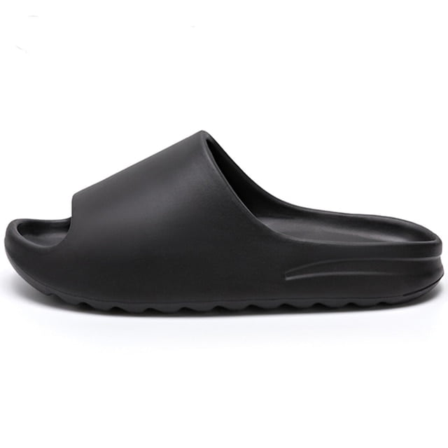 Luxury Rubber Summer Leather Slides Beach Sandals Shoes Designer