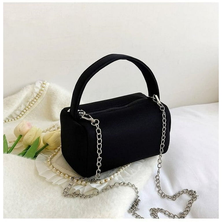 Women's Mini Solid Color Chain Shoulder Bag