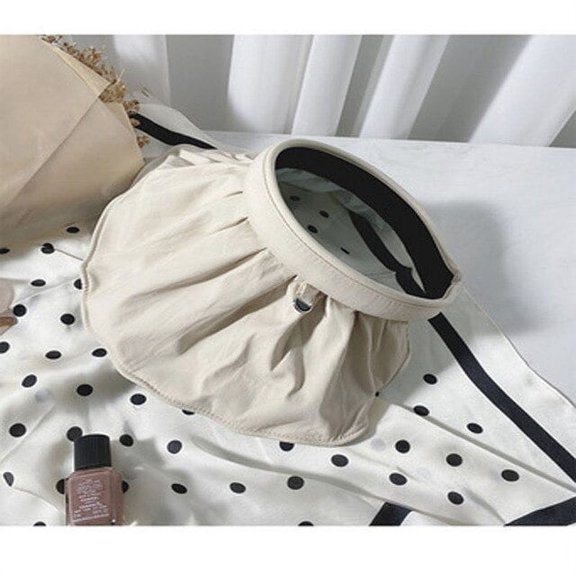 CoCopeaunt Sun Hat Woman Summer Sun Protection Uv Beach Sun Hat Cycling Open Top Sun Hat Shell Hat