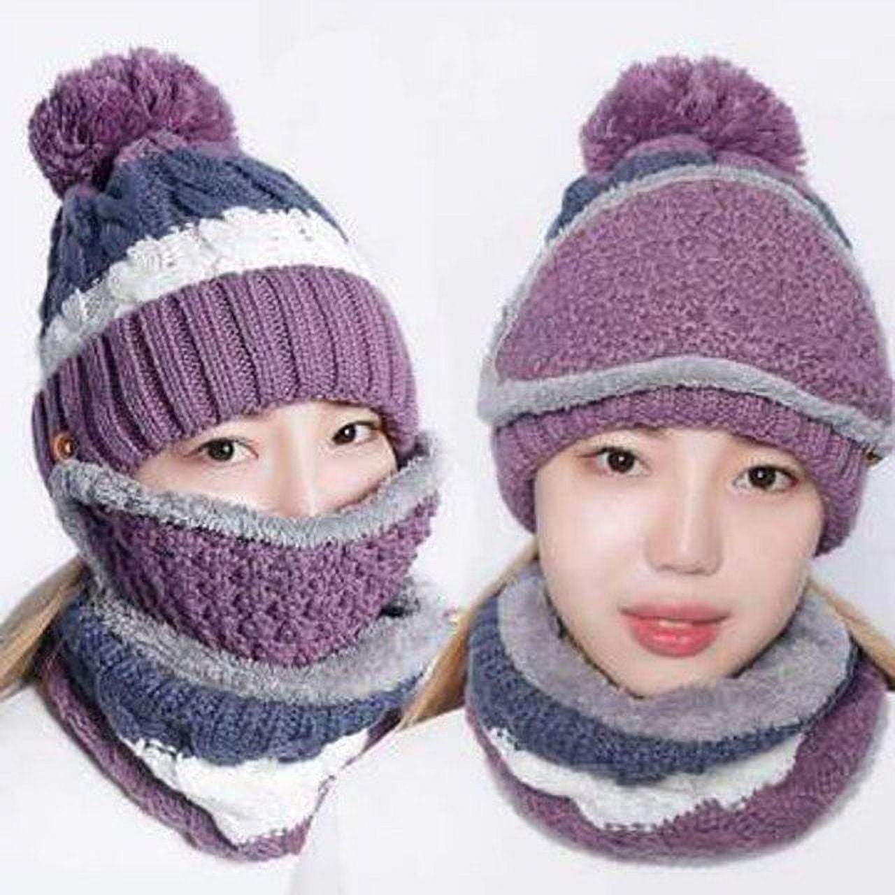 CoCopeaunt The New Winter Version Of The Korean Wool Cap Neck Mask