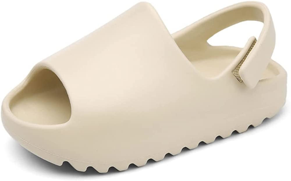 CoCopeaunt Toddler Little Kids Slides Sandals, Kid Summer Slip On