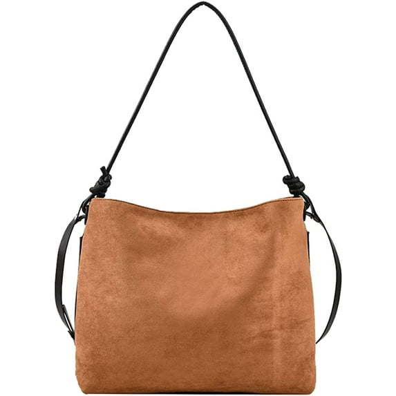 CoCopeaunt Tote Bag Women Stylish Casual Quilted Shoulder Bag Cozy Students Retro Large Canvas Bag