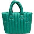 thumbnail image 1 of CoCopeaunt Tote Bag Women Stylish Down Padded Handbag Casual Quilted Cozy Shoulder Bag Hobo Bag, 1 of 7