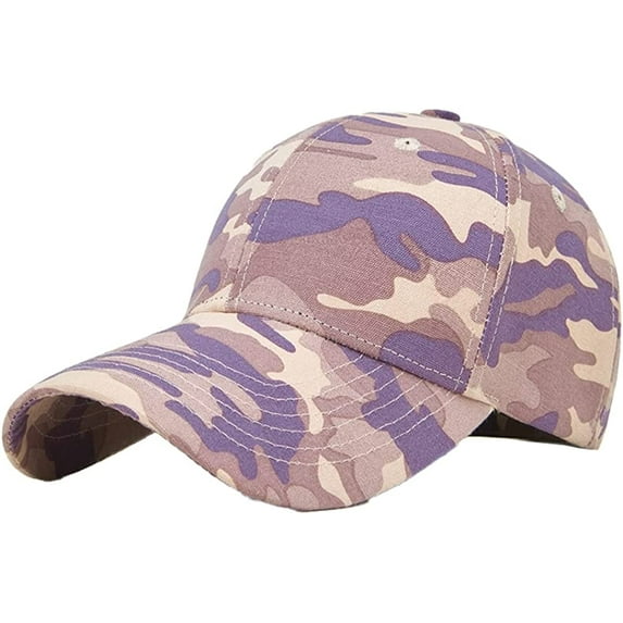 CoCopeaunt Trendy Camouflage Baseball Cap for Men Women Retro Soft Breathable Hat Casual Outdoor Summer Spring