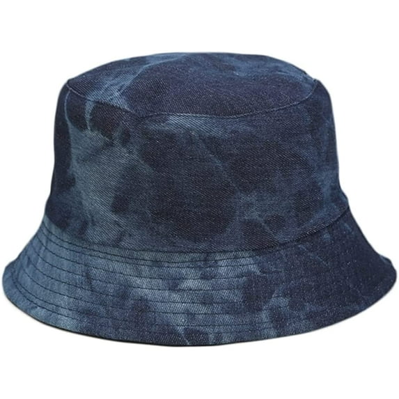 CoCopeaunt Unisex Denim Bucket Hat Retro Sun Hat Sun Protection Soft Wide Brim Fisherman Hat Caps for Women Men 2023