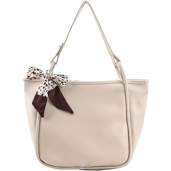 CoCopeaunt Vintage PU Leather Tote Bag Purse for Women Chic Large Shoulder Bag Removable Riband