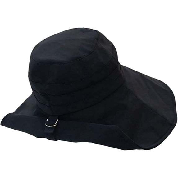 CoCopeaunt Wide Brim Soft Sun Hat for Women Sun Protection Bucket Hat Fashion Solid Beach Cap Fisherman Hat Lightweight Outdoor