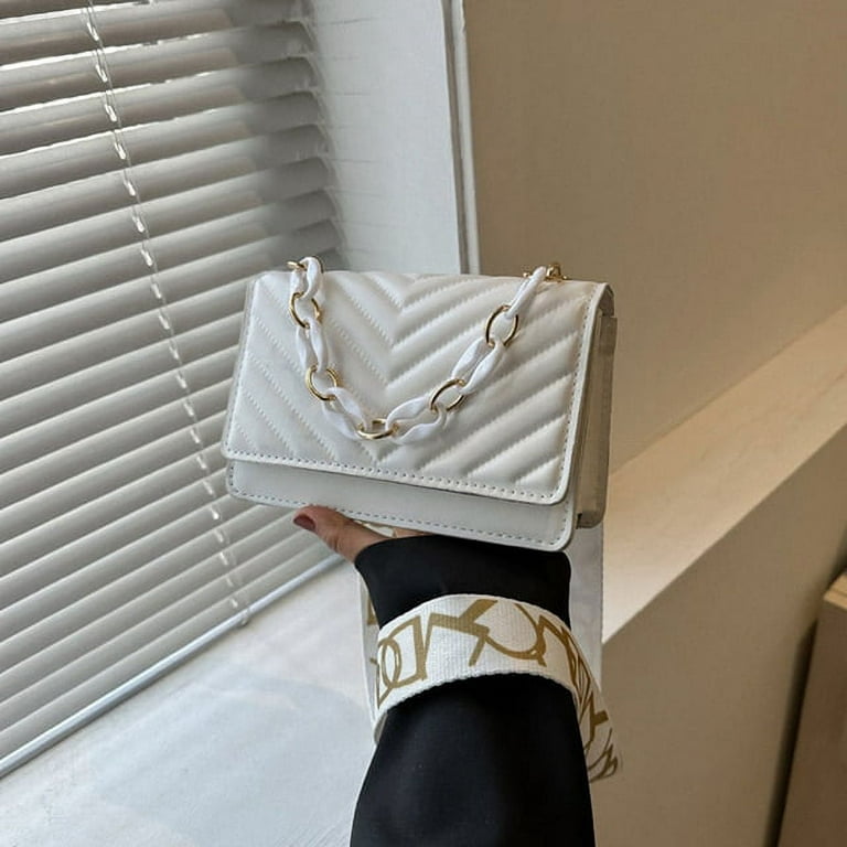 Cocopeaunt Women's Wide Shoulder Strap Hand Bag