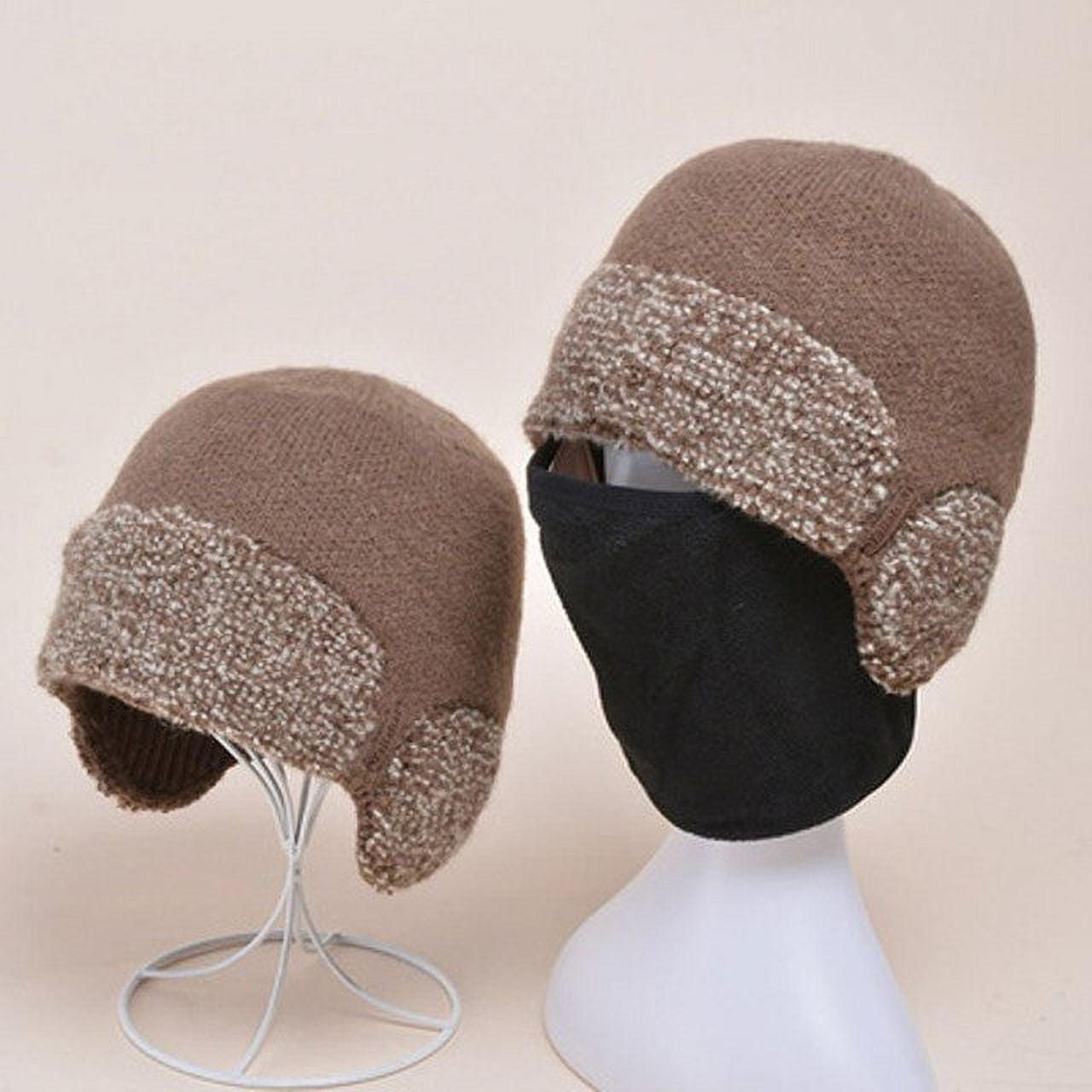 CoCopeaunt Winter Outdoor Riding Mask Wool Cap Warm Face Protection ...