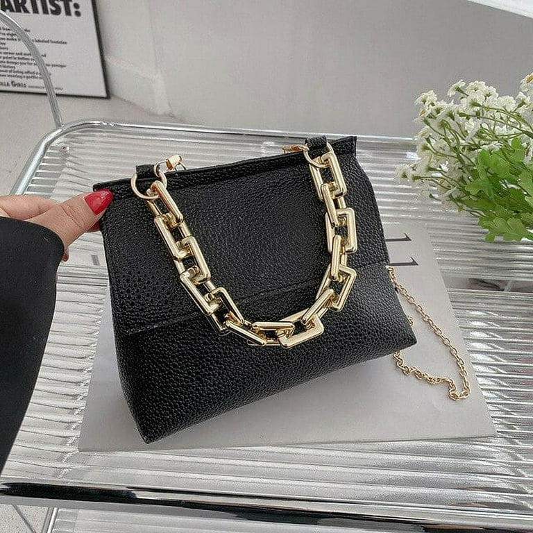 CoCopeaunt Women Bag New Western Style Small Bag Golden Chain Shoulder Diagonal Messenger Crossbody Bag Handbags Purse Luxury Designer