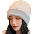 thumbnail image 1 of CoCopeaunt Women Beanie Skull Hat Slouchy Cable Knitted Warm Fuzzy Cap Stretch Thick Trendy Hats, 1 of 6