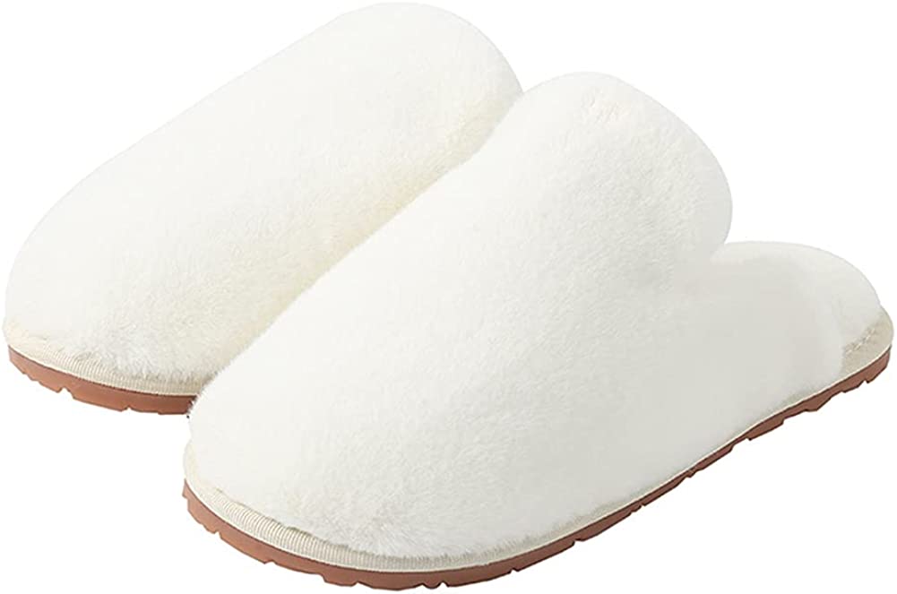 CoCopeaunt Women Fuzzy Slippers NonSlip House Shoes Fuzzy Slides
