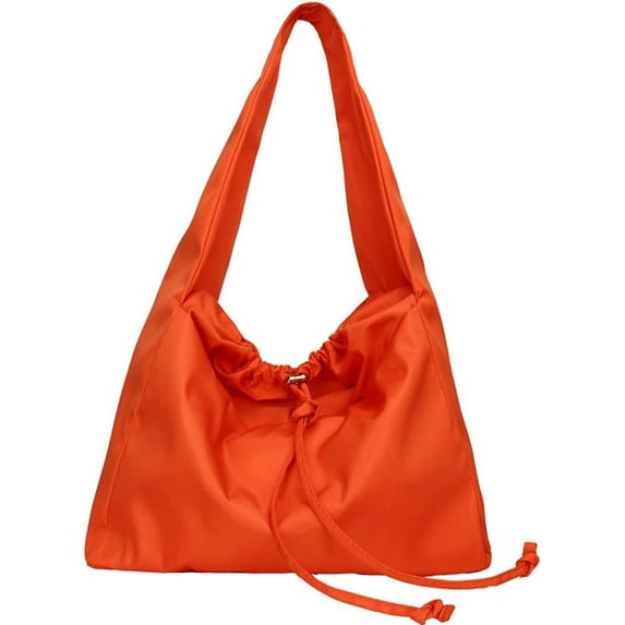 CoCopeaunt Women Girls Chic Shiny Shoulder Bag Fashion Drawstring Tote Hobo Handbag Large Capacity