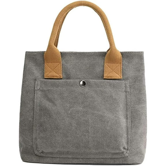 CoCopeaunt Women Large Handbag Retro Canvas Student Tote Bag Fashion Casual Hobo Bag for Shopping