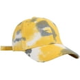 thumbnail image 1 of CoCopeaunt Women Men Fashion Meisai Baseball Cap Adjustable Soft Skullcap Casual Tie-dye Hats Summer Spring Outdoor, 1 of 4