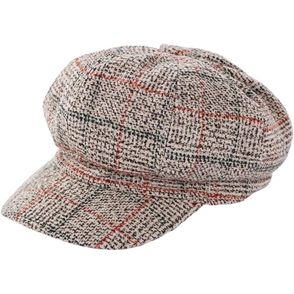 CoCopeaunt Women Newsboy Caps Warm Visor Beret Hat Cozy Trendy Vintage Cabbie Hat Casual Painter Hat for Ladies Girls
