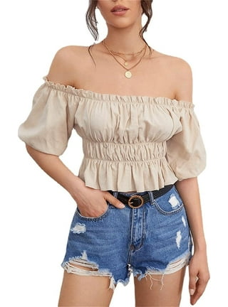 Off Shoulder Tops Straps