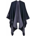 thumbnail image 1 of CoCopeaunt Women Shawl Wraps Poncho Soft Cardigan Sweaters Open Front Coat Winter Long Scarf Blanket, 1 of 6