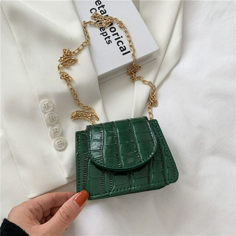 ★MUNIER★ PADDED MINI CHAIN BAG_3COLORS CoCopeaunt Women Shoulder Handbags Stone Pattern Pu Leather
