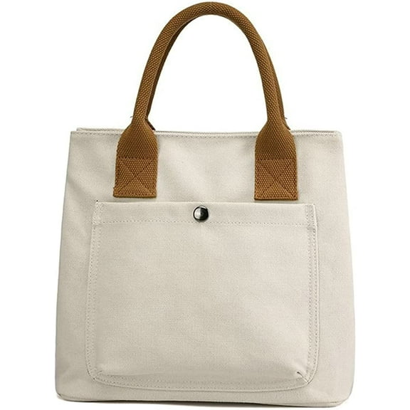 CoCopeaunt Women Trendy Large Tote Hobo Handbag Vintage Canvas Top Handle Bag Satchel