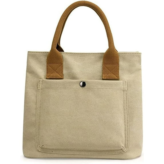 CoCopeaunt Women Trendy Large Tote Hobo Handbag Vintage Canvas Top Handle Bag Satchel