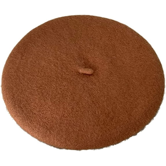 CoCopeaunt Women Wool Beret Hat French Style Winter Casual Warm Cap Girls Ladies Artist Painter Hat