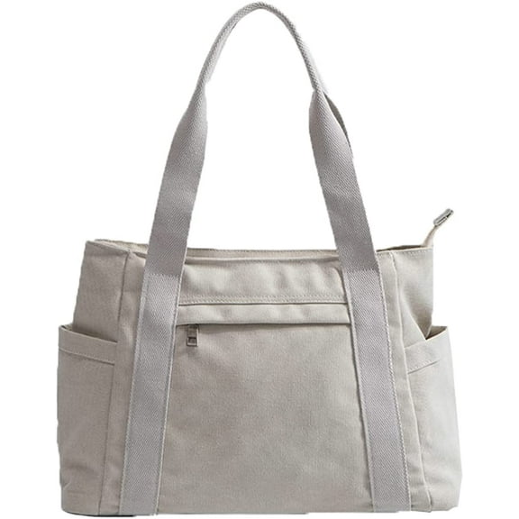 CoCopeaunt Women's Fashion Tote Handbag Canvasr Shoulder Bag Purse Large Capacity