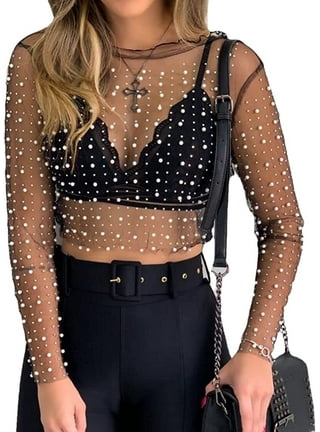 Sheer Pearl Top