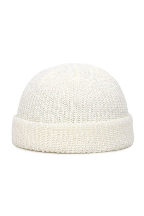 Autumn Winter Warm Knitted Brimless Hat Men Beanies Outdoor Hip Hop Skullcap Street Men Beanie Unisex Melon Cap Women Male