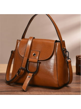 Retro Cowhide Leather Shoulder Bag L27 Luxury Designer Women Crossbody Bag  Lunch Box Pouch Real Leather Purses And Handbags Tote