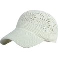thumbnail image 1 of CoCopeaunts Baseball Cap, Sun Hats Baseball Hat Knitted Breathable Caps Beach Hat Out Sport Sun Protection Hat Casual Mens Baseball Cap, 1 of 8