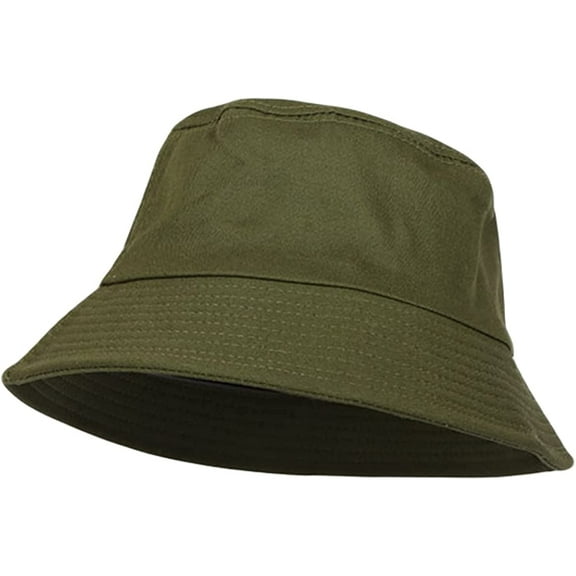 CoCopeaunts Beach Bucket Hat Unisex Solid Color Foldable Women's Simple Basin Hat Fisherman Hat Men's Beach Fishing Sun Cap